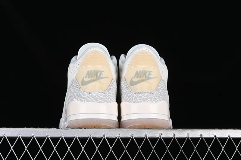 All categories Air Jordan Jordan series basketball shoes Air Jordan 3 L version Air Jordan 3 "Craft Ivory" AJ3 Joe 3 ivory white FJ9479-100